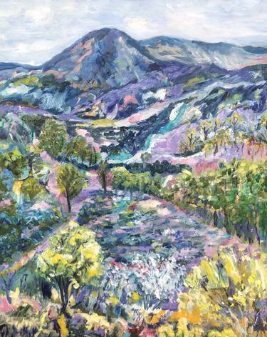Original Impressionism Landscape Paintings by Maureen Finck
