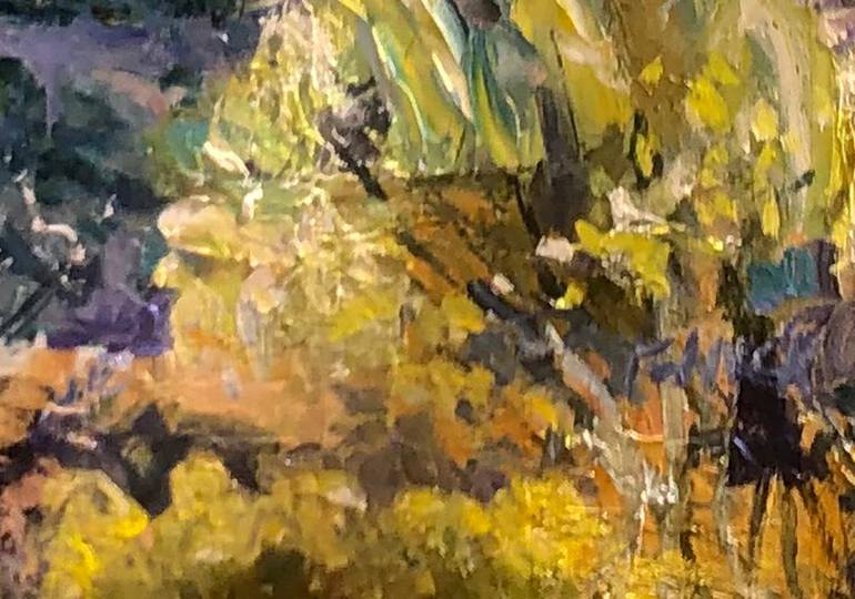 Original Impressionism Landscape Painting by Maureen Finck