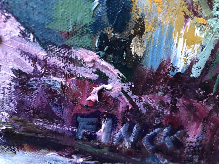 Original Impressionism Landscape Painting by Maureen Finck