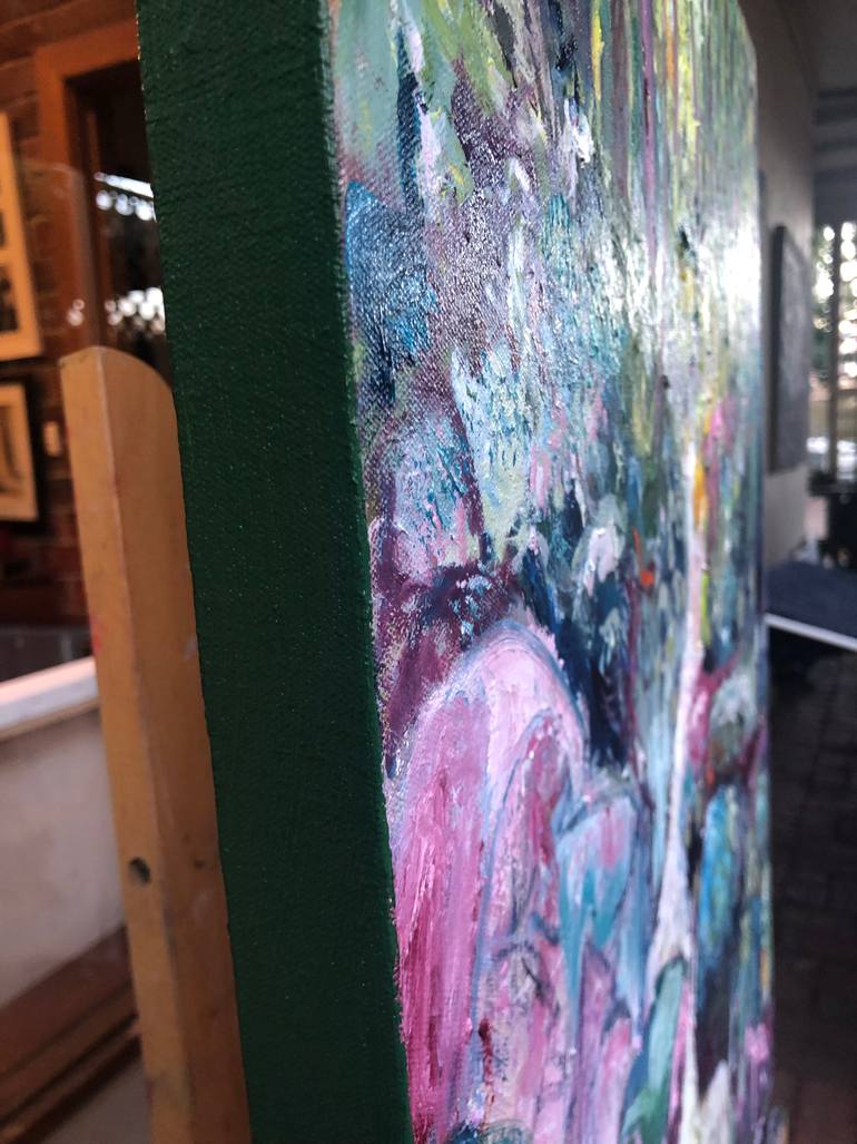 Original Impressionism Landscape Painting by Maureen Finck