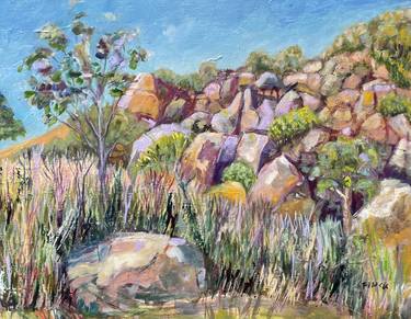 Original Impressionism Landscape Paintings by Maureen Finck