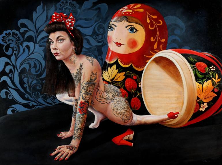 Print of Conceptual Body Paintings by Sergey Bolshakov