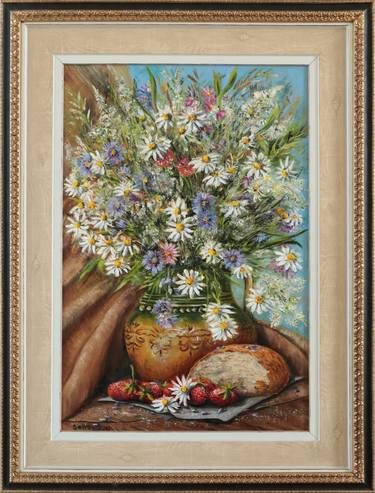 Original Fine Art Floral Paintings by Sergey Bolshakov