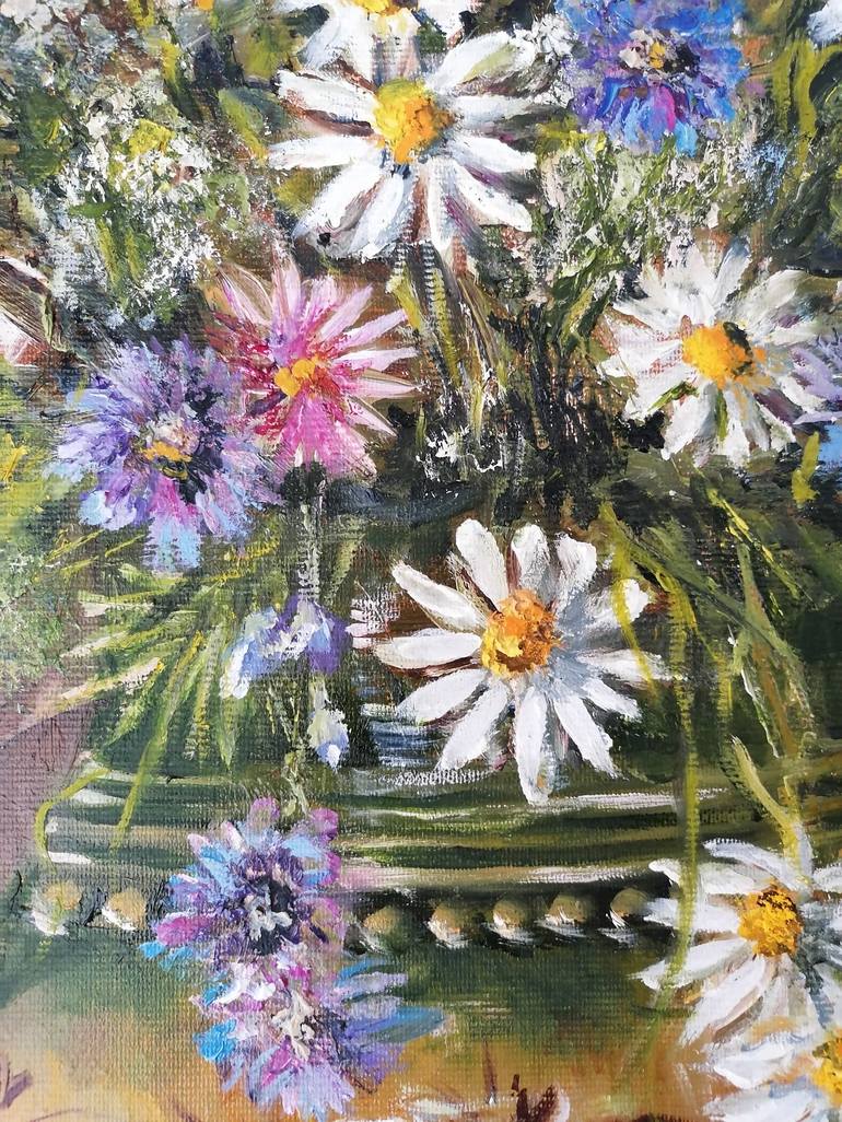 Original Floral Painting by Sergey Bolshakov