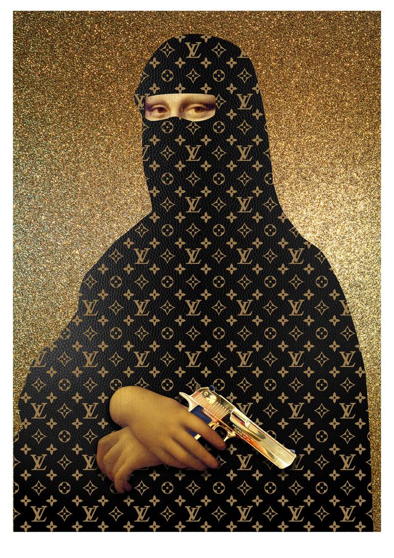 Louis Vuitton Gun Painting by Street Art - Fine Art America