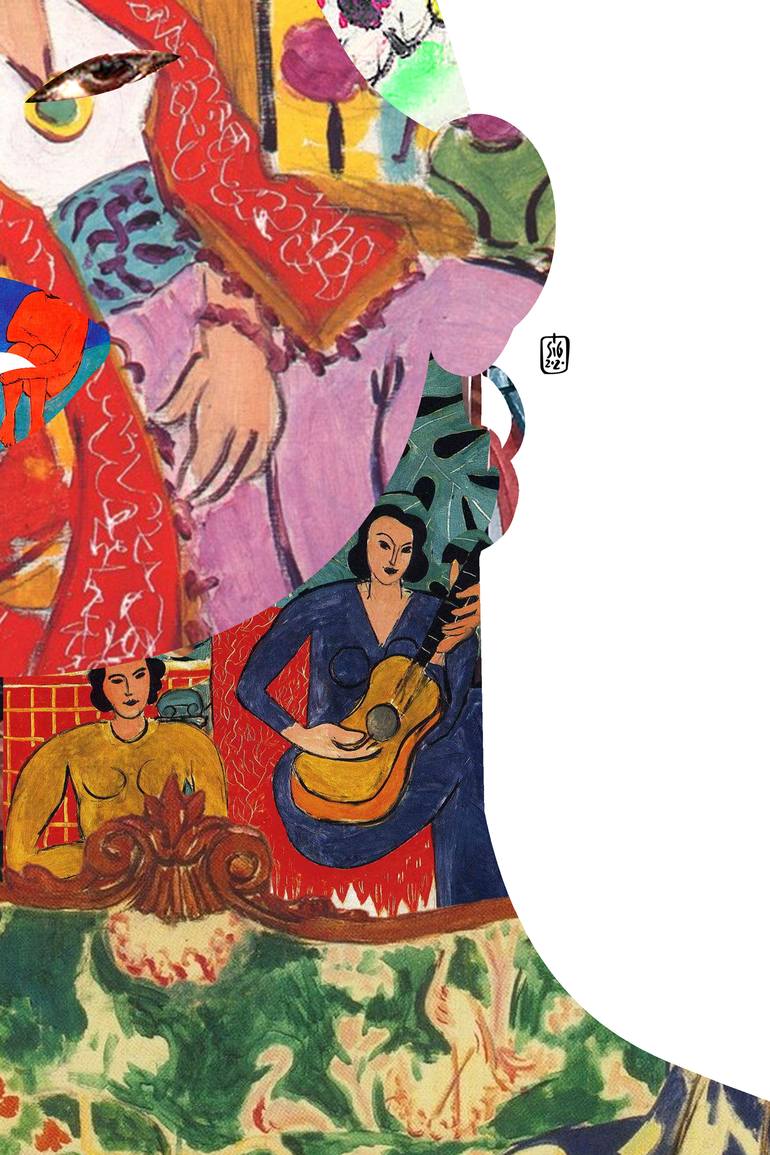 Original POP Portrait Printmaking by Martin Sigwald