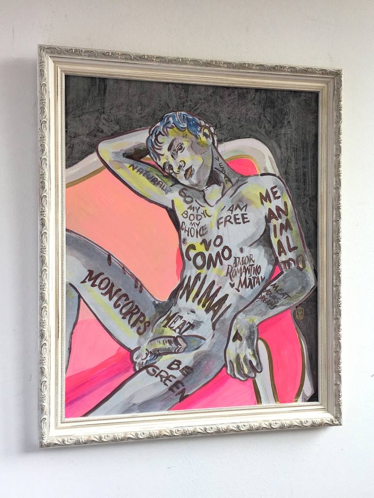 Original Erotic Painting by Martin Sigwald