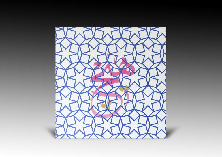 Original Abstract Patterns Sculpture by Ekrem Yazici