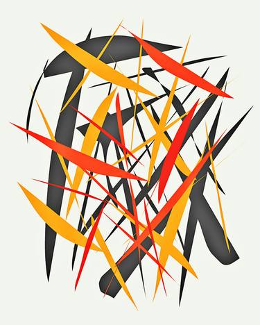Abstract lines 1 - Limited Edition of 10 thumb