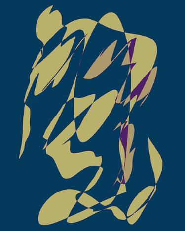 Print of Abstract Men Digital by Jb Ols