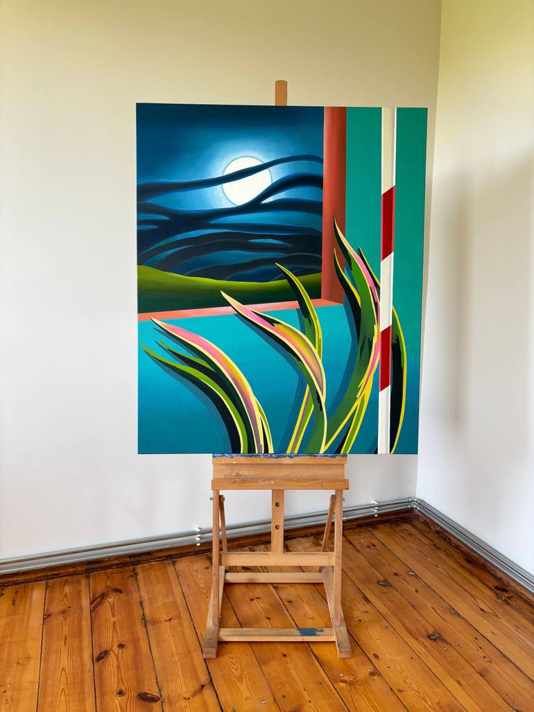 Original Contemporary Landscape Painting by Sandra Vingre