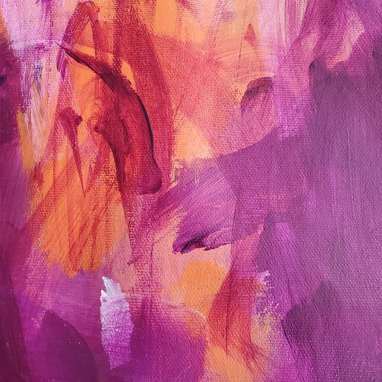 Original Abstract Expressionism Abstract Painting by Joyce Fournier