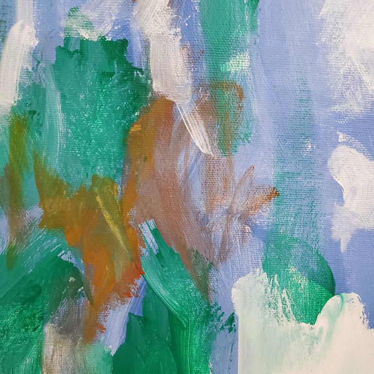Original Abstract Expressionism Abstract Painting by Joyce Fournier