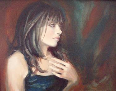 Original Figurative Women Paintings by Joyce Fournier