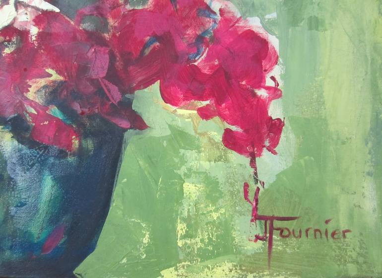 Original Floral Painting by Joyce Fournier