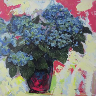 Print of Impressionism Floral Paintings by Joyce Fournier