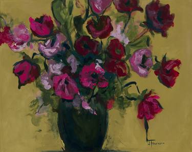 Print of Floral Paintings by Joyce Fournier