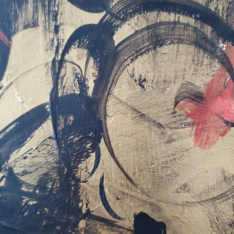 Original Abstract Expressionism Abstract Painting by Joyce Fournier