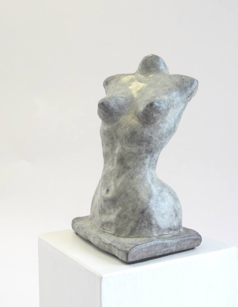 Original Figurative Nude Sculpture by Joyce Fournier