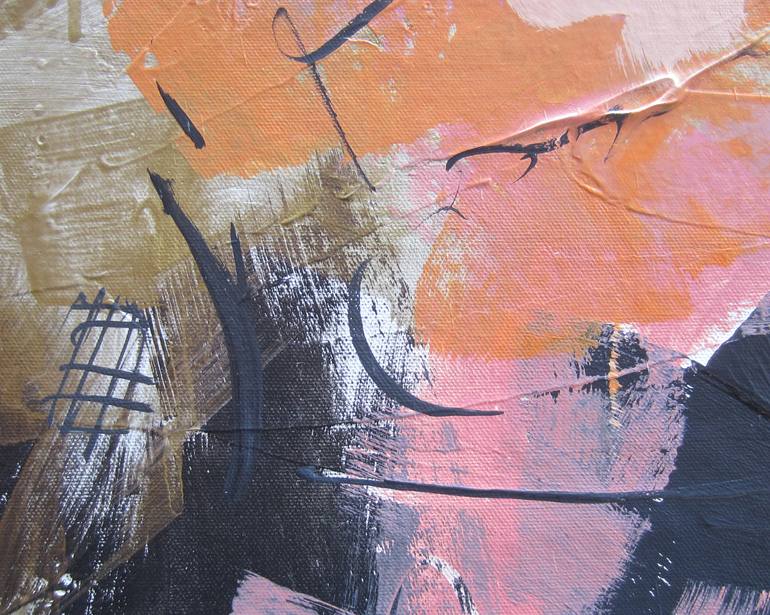 Original Abstract Expressionism Abstract Painting by Joyce Fournier