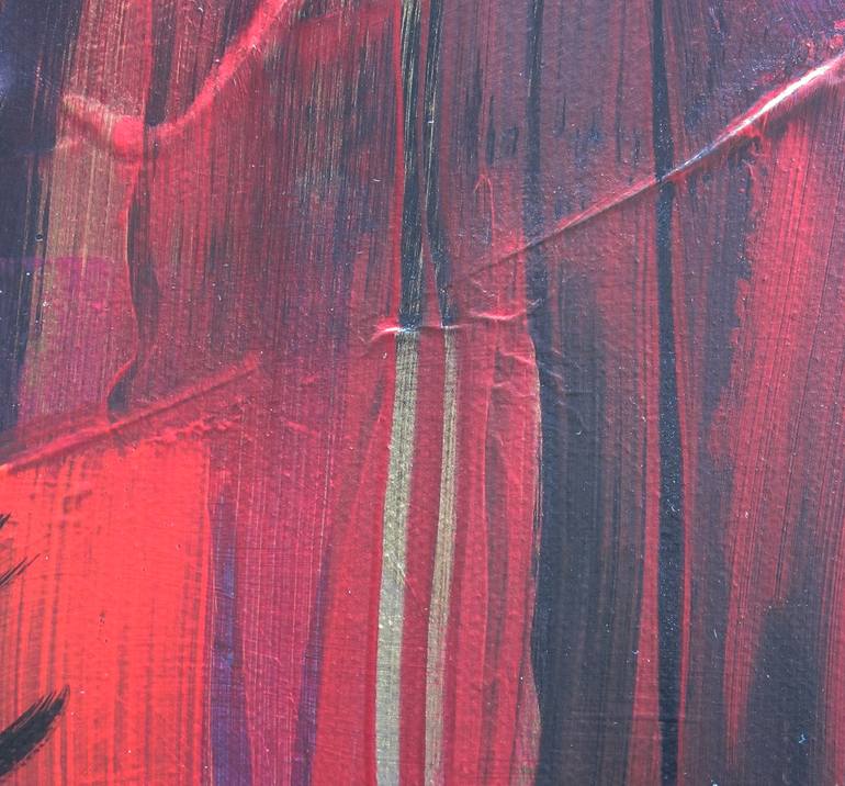 Original Abstract Expressionism Abstract Painting by Joyce Fournier