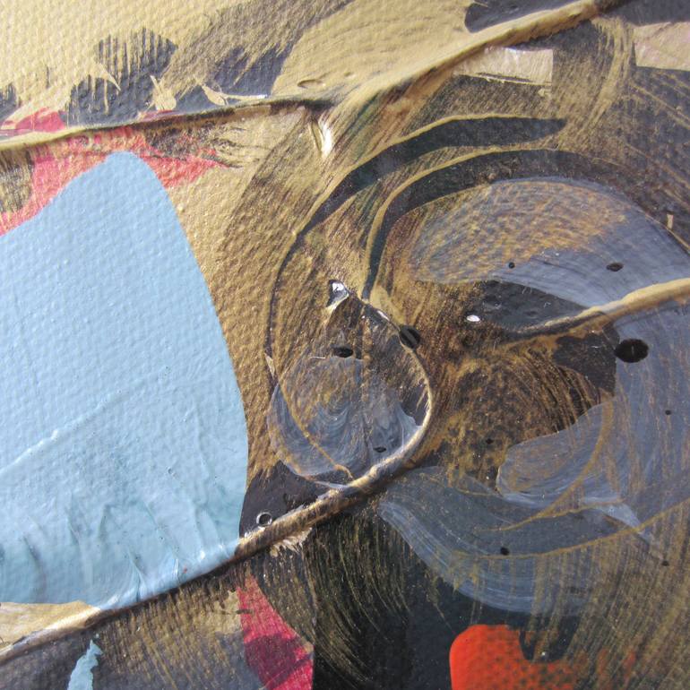 Original Abstract Expressionism Abstract Painting by Joyce Fournier