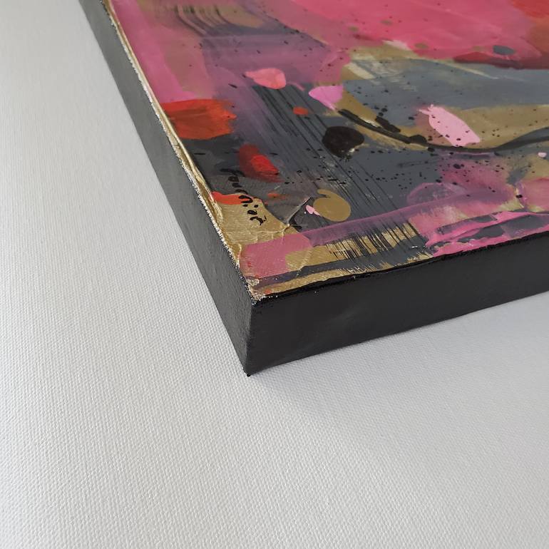 Original Abstract Expressionism Abstract Painting by Joyce Fournier