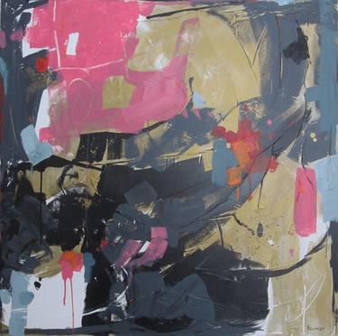 Print of Abstract Expressionism Abstract Paintings by Joyce Fournier