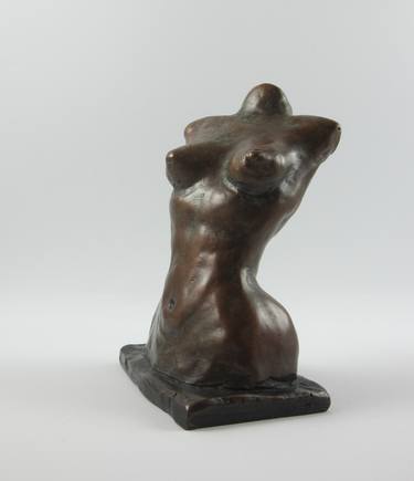 Original Figurative Nude Sculpture by Joyce Fournier