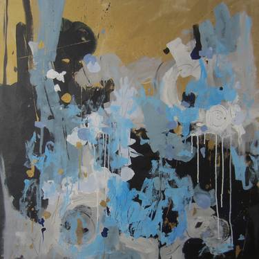 Original Abstract Expressionism Abstract Paintings by Joyce Fournier