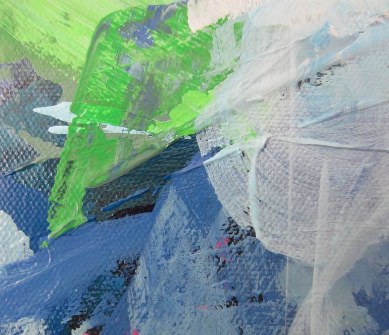 Original Abstract Expressionism Abstract Painting by Joyce Fournier