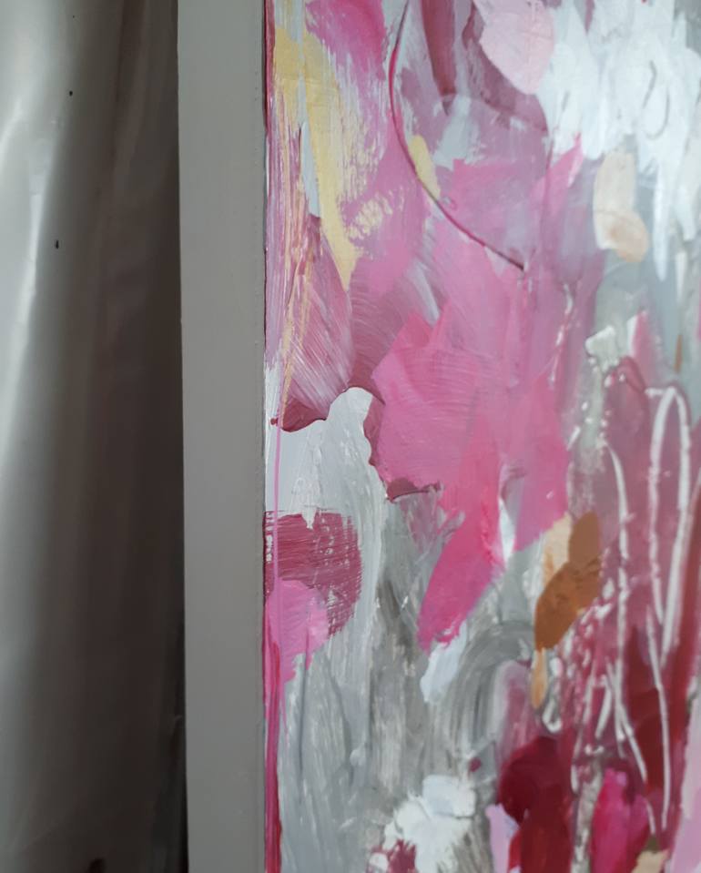 Original Abstract Expressionism Abstract Painting by Joyce Fournier