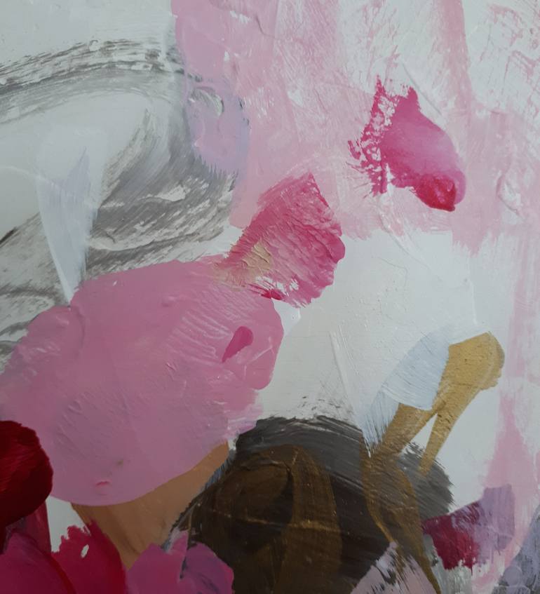 Original Abstract Expressionism Abstract Painting by Joyce Fournier