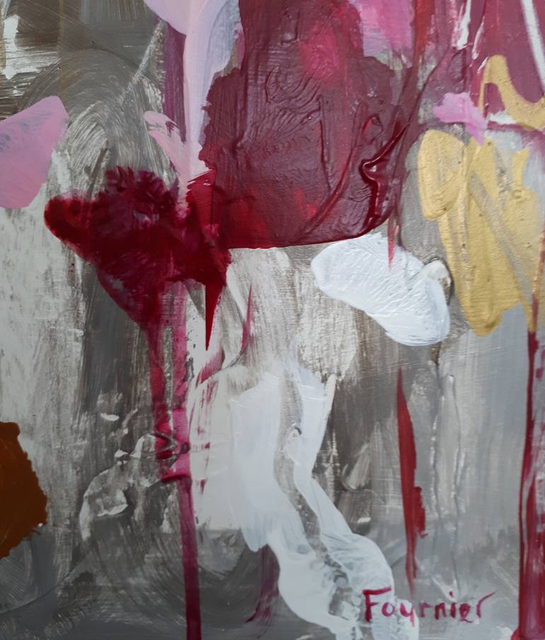 Original Abstract Expressionism Abstract Painting by Joyce Fournier