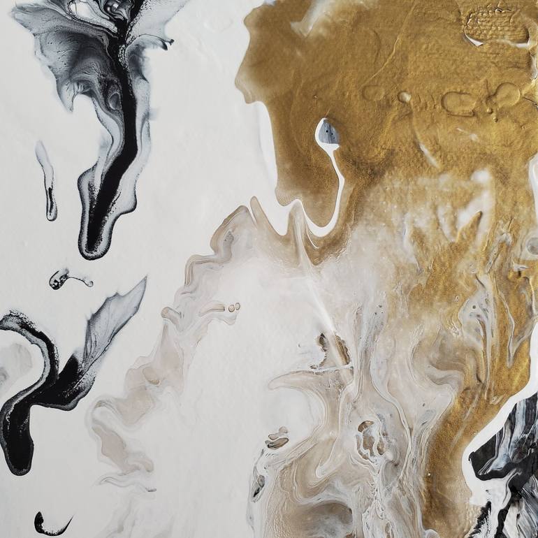 Original Abstract Expressionism Abstract Painting by Joyce Fournier