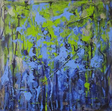 Original Abstract Expressionism Abstract Paintings by Joyce Fournier