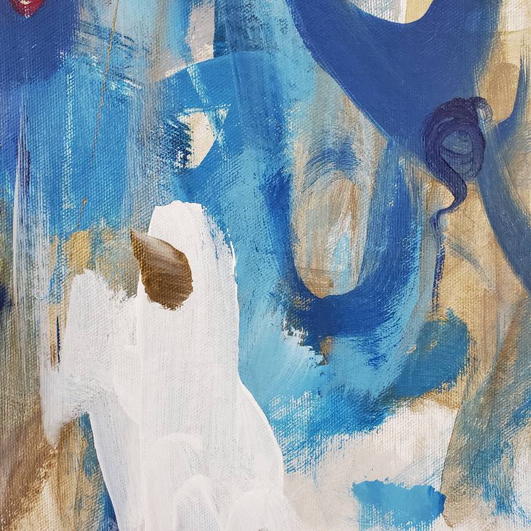 Original Abstract Expressionism Abstract Painting by Joyce Fournier
