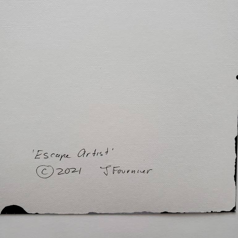 Original Abstract Expressionism Abstract Painting by Joyce Fournier