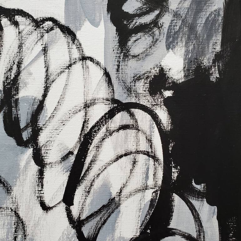 Original Abstract Expressionism Abstract Painting by Joyce Fournier