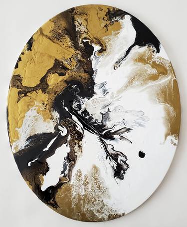 Oval Painting Paintings Saatchi Art