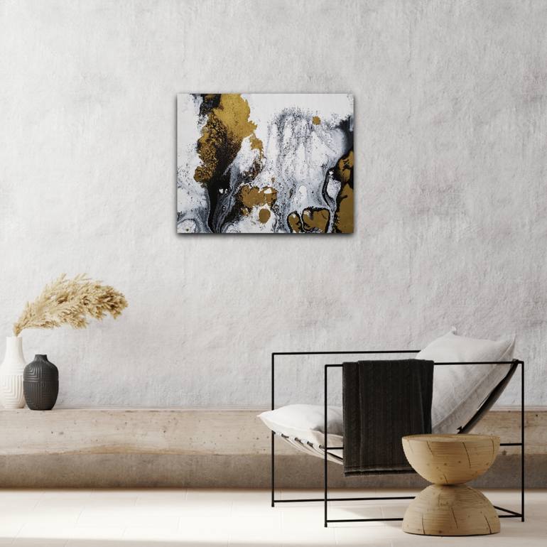 Original Abstract Expressionism Abstract Painting by Joyce Fournier