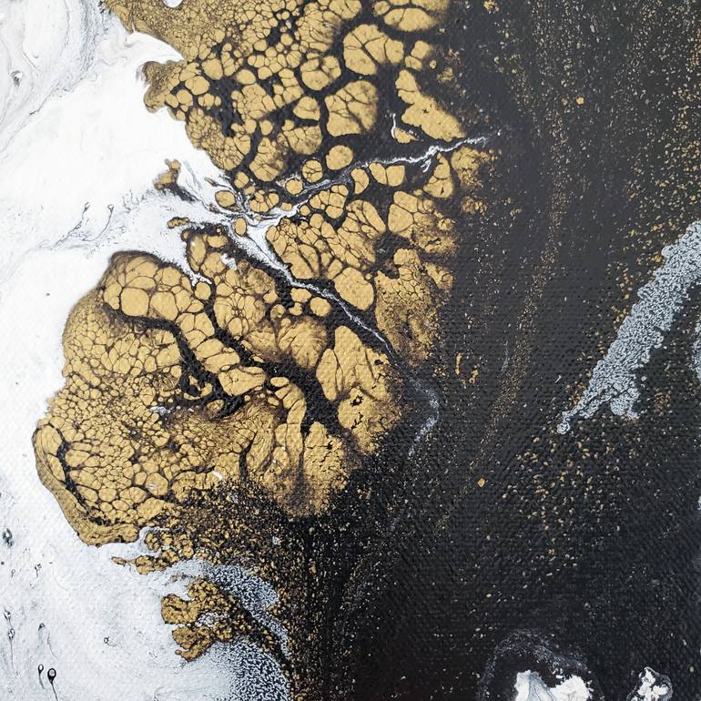 Original Abstract Expressionism Abstract Painting by Joyce Fournier