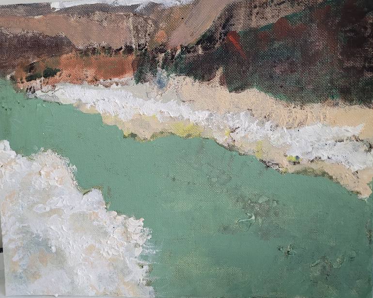 Original Abstract Landscape Painting by Katherine Green