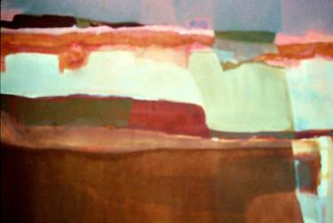 Original Abstract Expressionism Landscape Paintings by Katherine Green