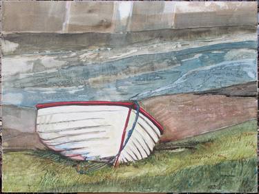 Print of Boat Paintings by Katherine Green