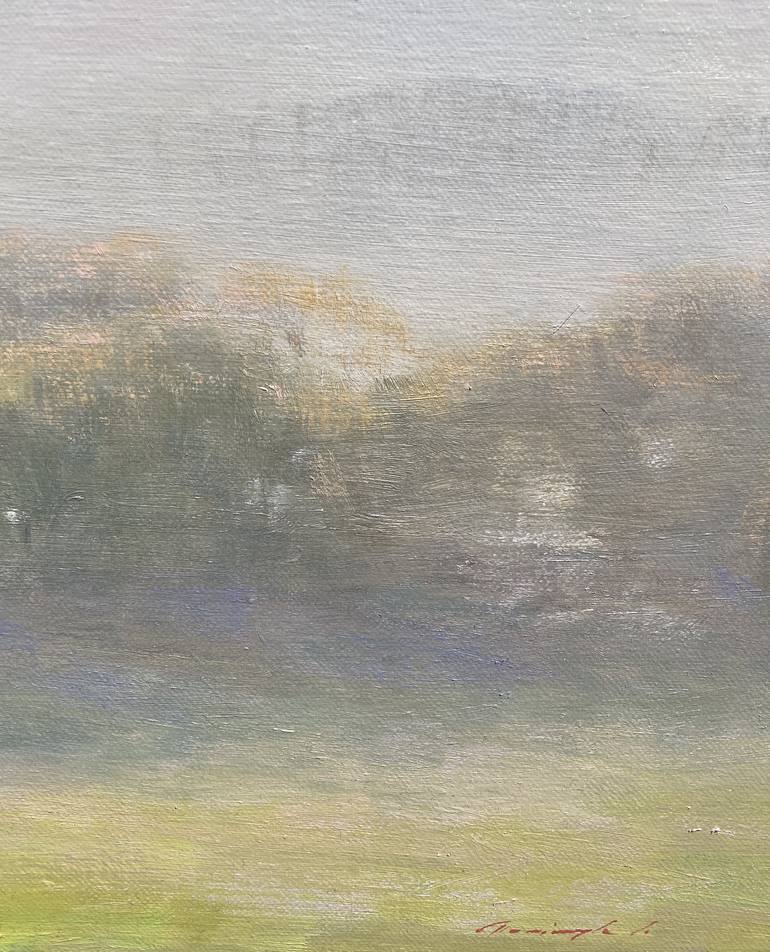 Original Impressionism Landscape Painting by Ivan Polishchuk