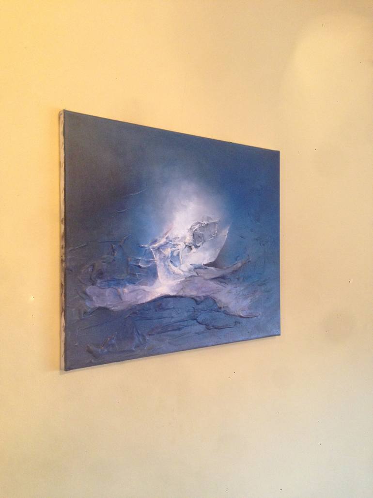 Original Abstract Expressionism Abstract Painting by Mladen Ilic