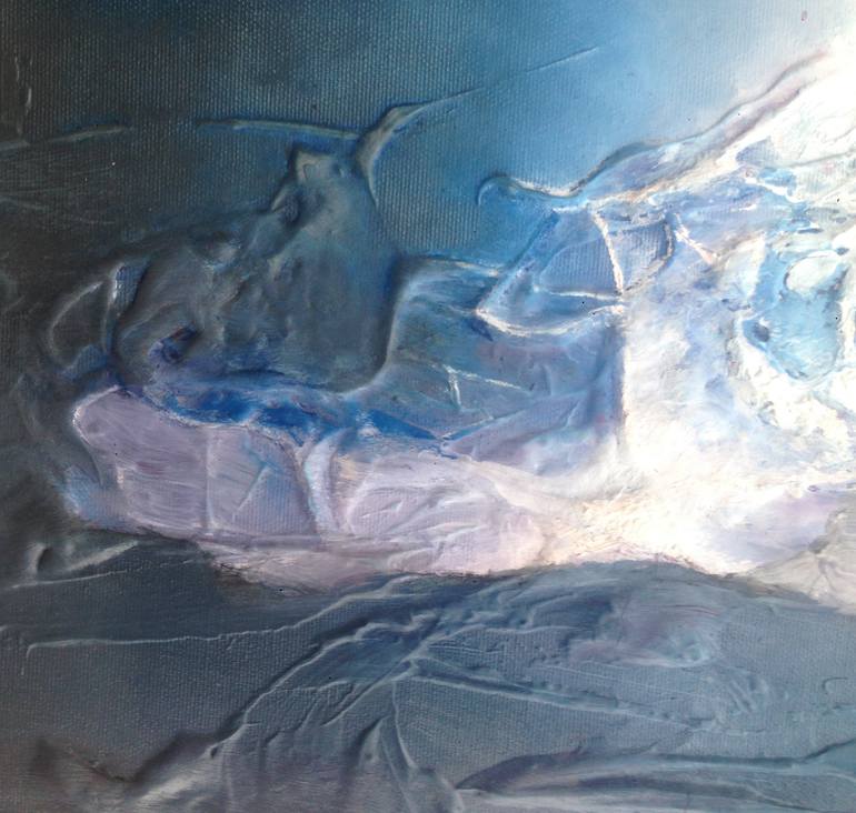 Original Abstract Expressionism Abstract Painting by Mladen Ilic