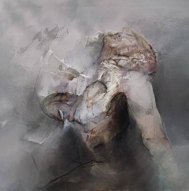 Original Abstract Expressionism Abstract Painting by Mladen Ilic