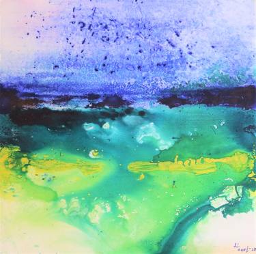 Print of Abstract Water Paintings by HAGEL ART